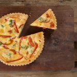 Quiche ai peperoni e zafferano | Quiche with bell peppers and saffron